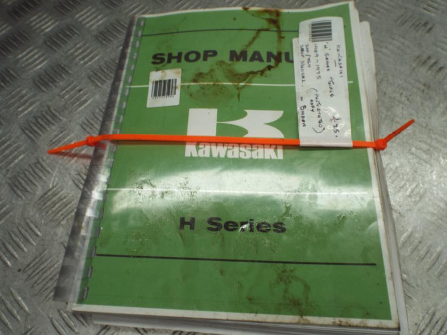 Kawasaki H Series Triple 500 750 1969-1975 Shop Manual