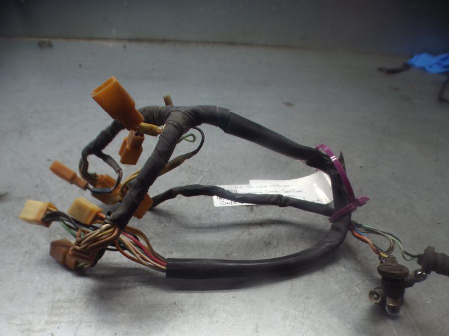 Suzuki TC100 1973-On Motorcycle Electrical Wiring Loom Section